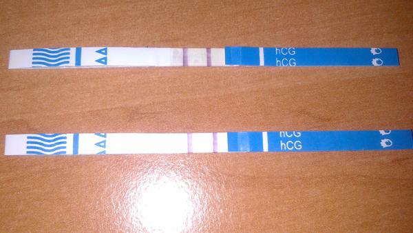 Pozrite na test. Som tehotná?