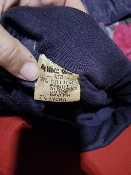 Dievčenske zateplene nohavice, 122