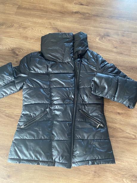 Zimná bunda s vysokym golierom, gate,s