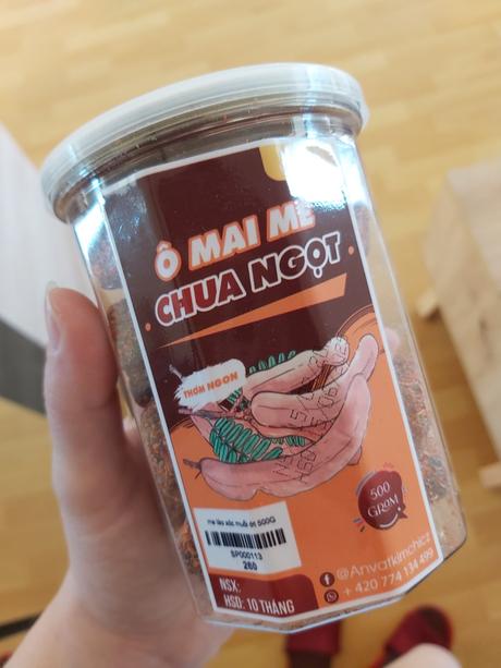 Sladkokyslé sušené tamarindy,