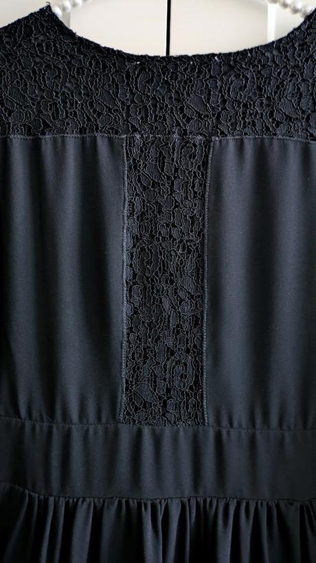 Elegantné čierne šaty gaudi, gaudi,m