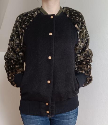 Prechodná kožušinová bunda, 38