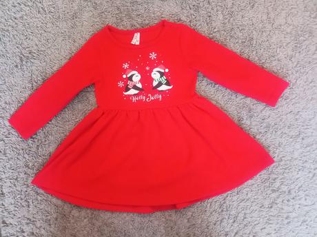Vianočné šaty 104/110, 104