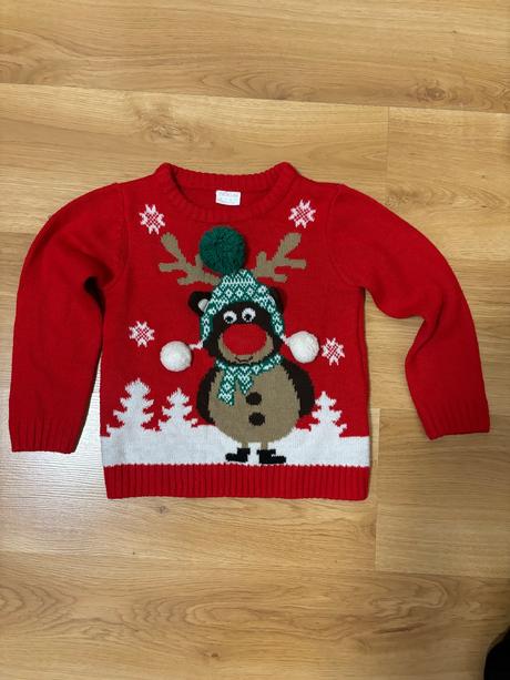 Pulóver sob s blikajúcim nosom, f&f,110