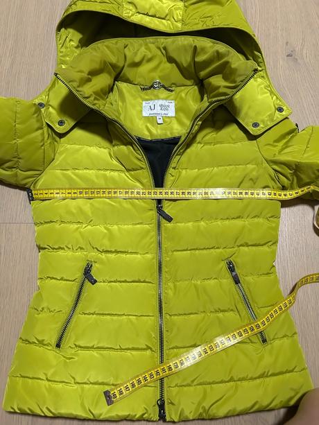 Armani bunda xs zelená s kapucňou, armani,xs