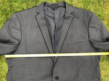 Pánsky tmavý oblek, f&f,58