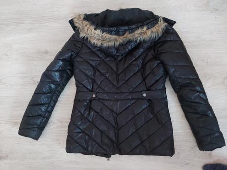 Zimna bunda, denim,38