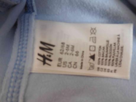 Modrá čiapočka, h&m,62