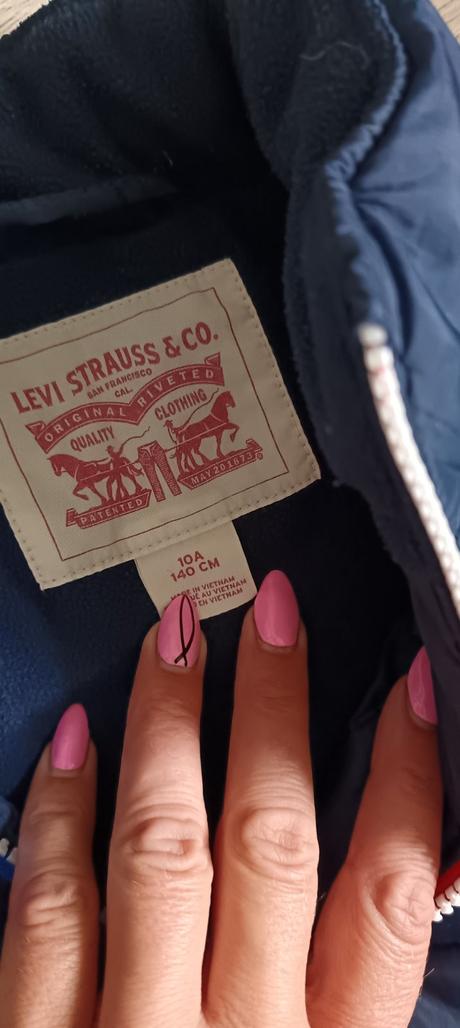 Značková bunda levis, originál, levis,140