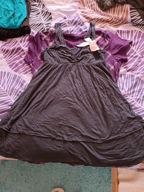 Tehotenské topi a tričko, l