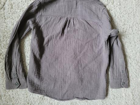 Košeľa zo štruktúrované bavlnenej látky, reserved,128