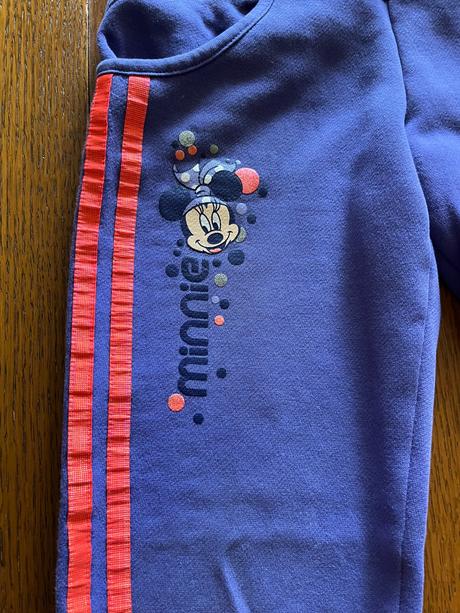 Teplejšia súprava adidas minnie disney 122/128, adidas,122