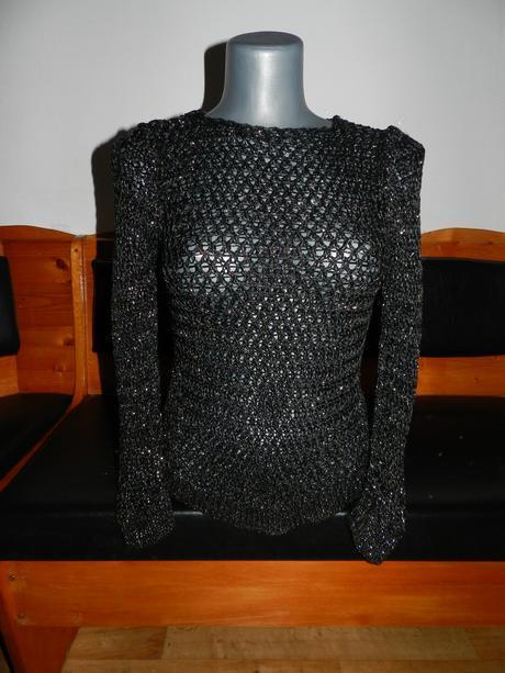 Čierno-zlatý svetrík, m