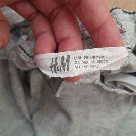 Letné chlapčenské nohavice, h&m,128