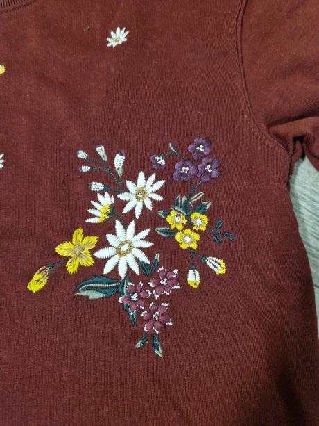 Mikina s kvietkami, only,s