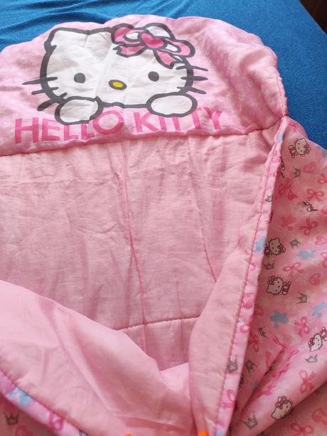 Tenký spacák hello kitty, šírka (cm): 70,dĺžka (cm): 150