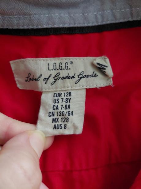 Kosela s dlhym rukavom, h&m,128