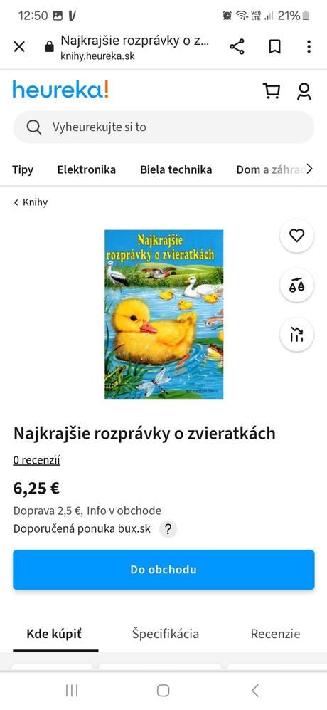 Kniha najkrajšie rozpravky o zvieratkách, 