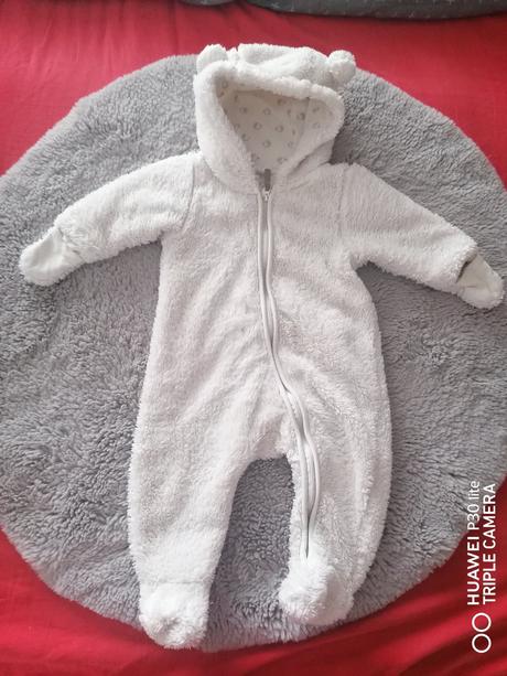 Teplý mäkký overal, h&m,68