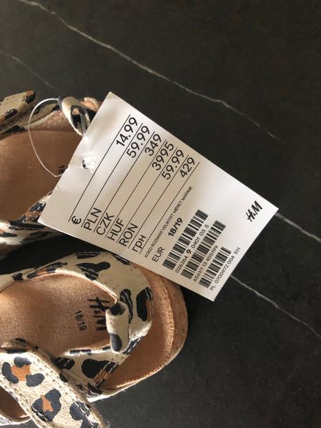 Sandálky h&m, h&m,18 / 19