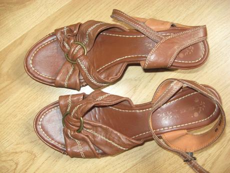 Nenosené mäkké sandálky, 39