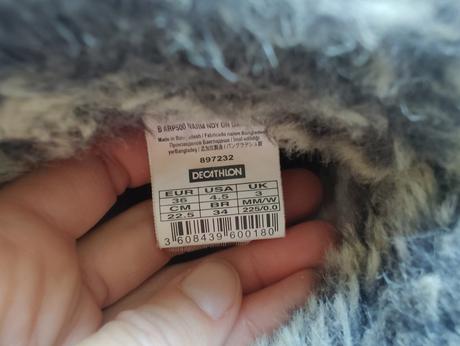 Detské čižmy s kožušinkou, decathlon,36