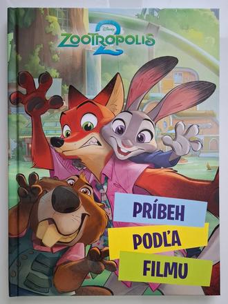 Kniha disney "zootropolis 2", 
