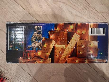 Svetelná reťaz na okno - ako záclona, 