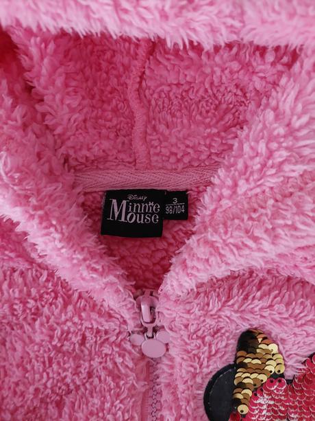 Teplá mikina pre dievčatko, disney,104