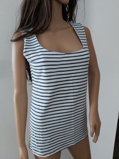 Tričko s pásikmi., zara,l