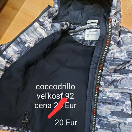 Zimná bunda, coccodrillo,92