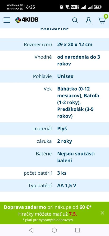 Hrošík fischer price, 