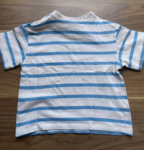 Pruhované tričká, h&m,80