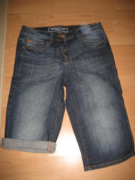 Riflové krátke nohavice, next,34