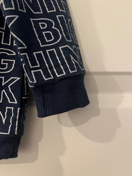 Tmavomodra mikina -think big-, pepco,86