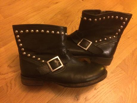 Kožené štýlové topanky, 40