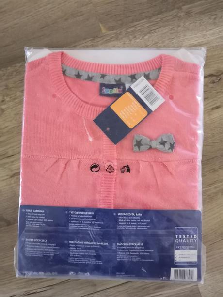 Dievčenský svetrík - nový, lupilu,110