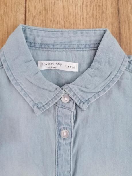 Riflová košeľa, sinsay,116