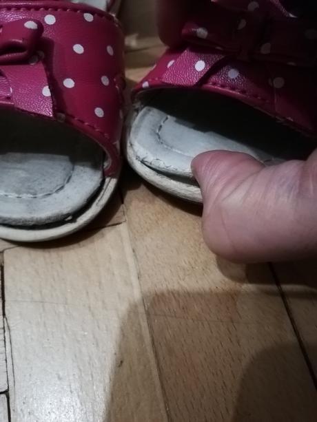 Bodkovane sandalky, nelli blu,24