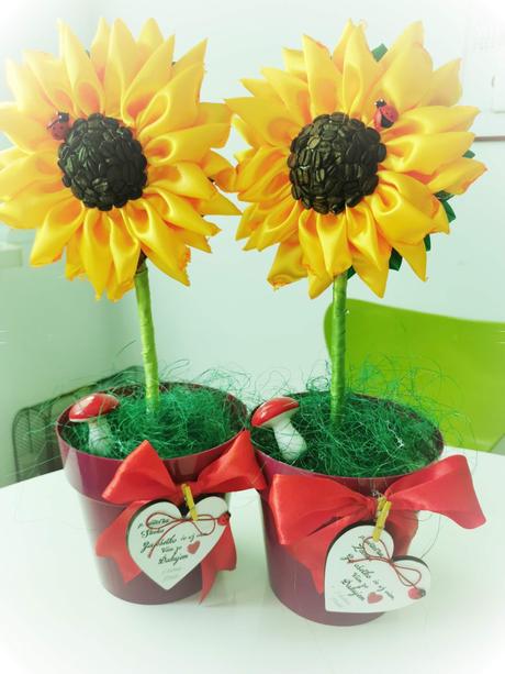 Slnečnicky v črepníčku, 