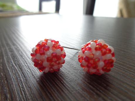 Náušnice hand made,