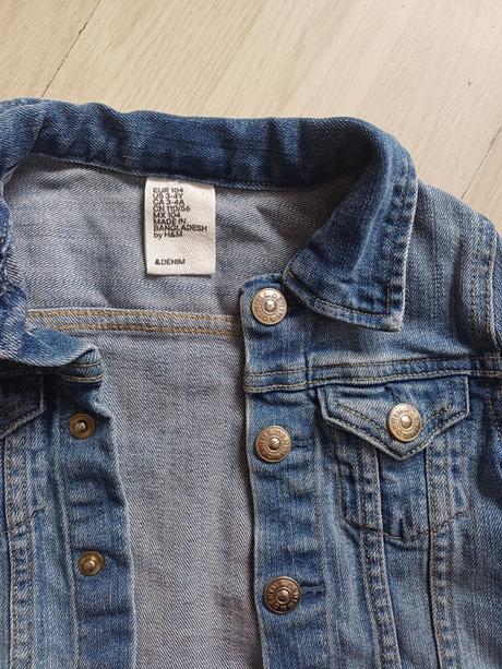 Riflová bunda, denim,104