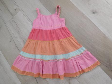 Next-110-4/5 rokov,šatičky dievčenské-bavlnené, next,110