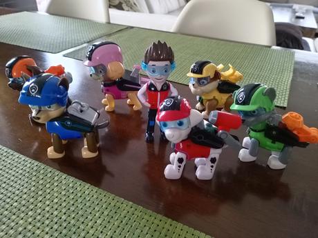 Figúrky labková patrola + rider, super stav, 