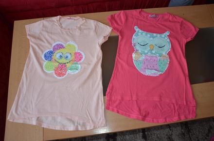 Trička s preklápacím obrázkom, 128