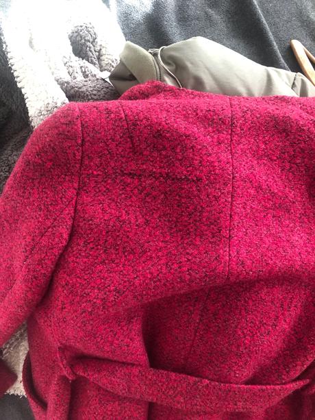 Vlnený kabát zartex, s