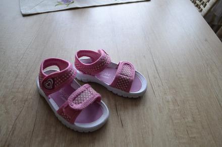 Sandálky, cupcake,22