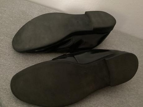 Cierne lesklé topánky, 40