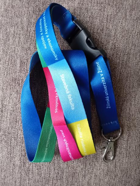 Popruh/ remeň na kľúče žilinská univerzita, 