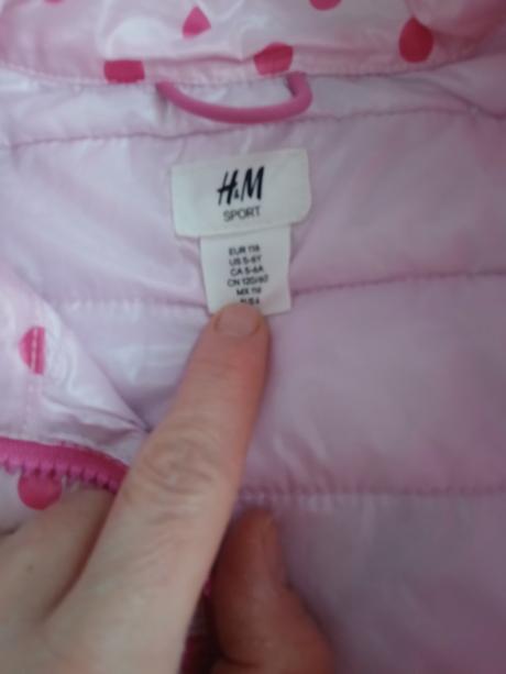 Prechodná bunda, h&m,116